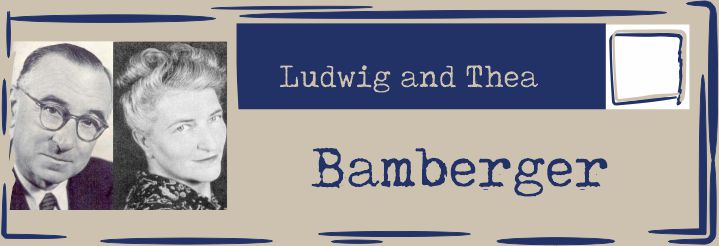 Ludwig and Thea Bamberger