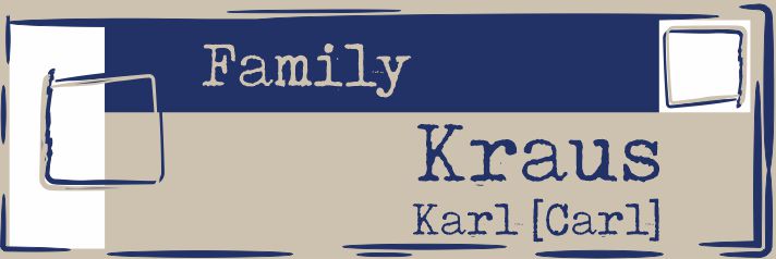Family Kraus Karl