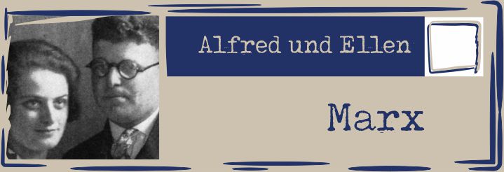 Alfred und Ellen Marx Schild 