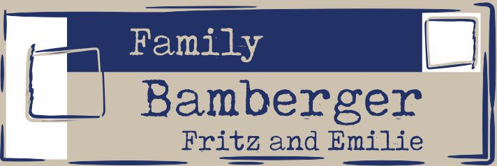 Family Bamberger Fritz and Emilie