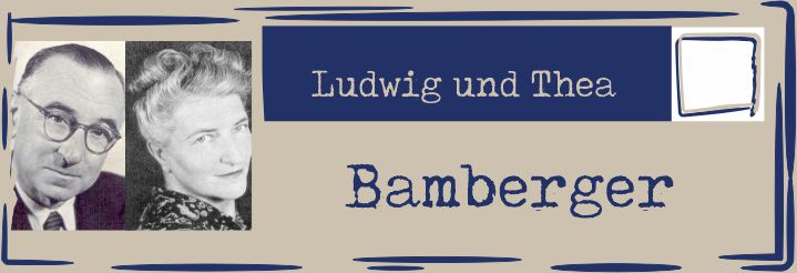 Ludwig und Thea Bamberger